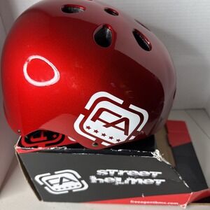 Free Agent Street Helmet - Red-medium Insert Only